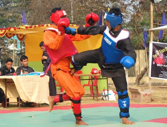 All Tripura State Kung Fu Championship held at Umakanta School field: Social Worker Panchali Bhattacharjee admits rise of crimes against women in Tripura